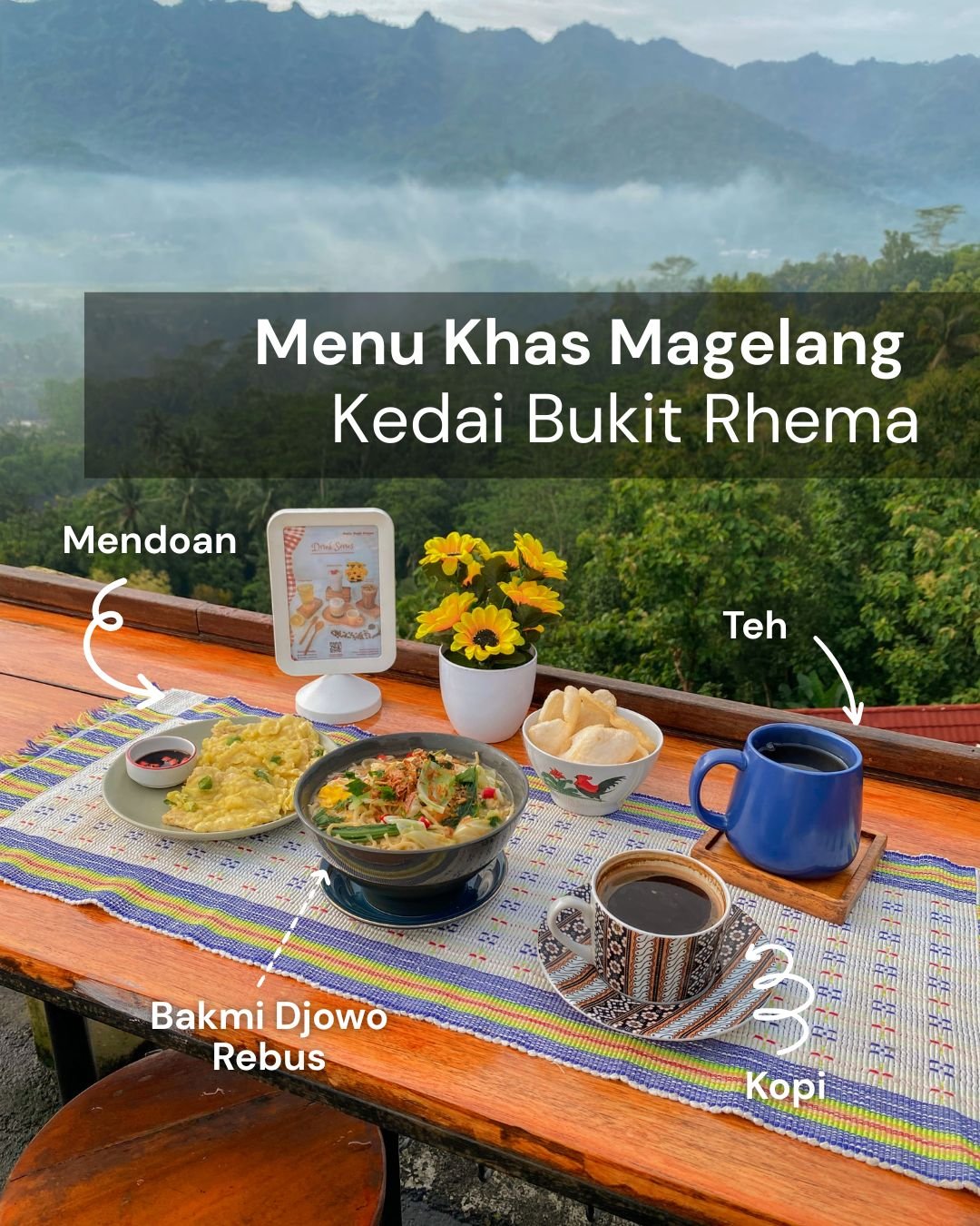 Menu Kedai Bukit Rhema